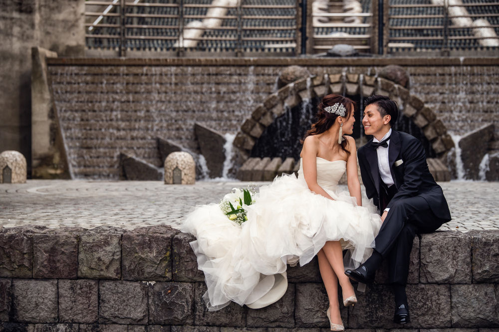 あなたをより一層輝かせる街　横浜前撮り　【結婚式　写真　フォト　撮影】