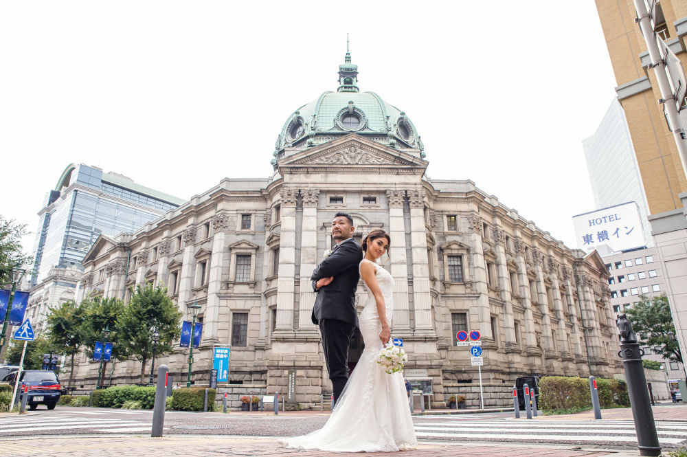 あなたをより一層輝かせる街　横浜前撮り　【結婚式　写真　フォト　撮影】