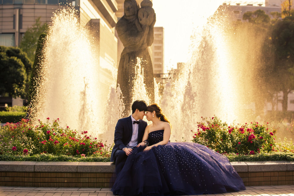 あなたをより一層輝かせる街 横浜前撮り 【結婚式 写真 フォト 撮影】