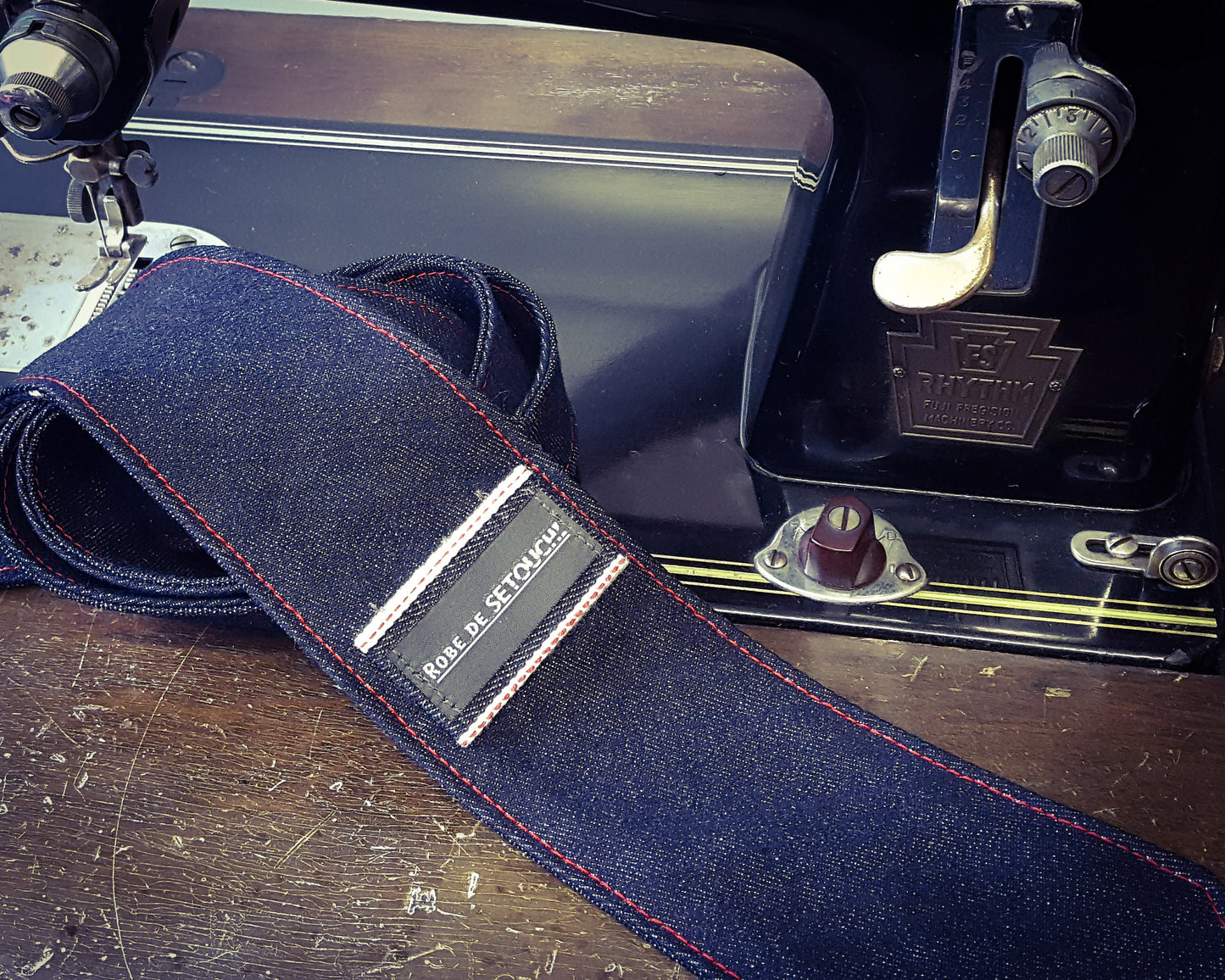 selvedgeーseriesデニムネクタイ&サスペンダー 【結婚式 メンズ小物】