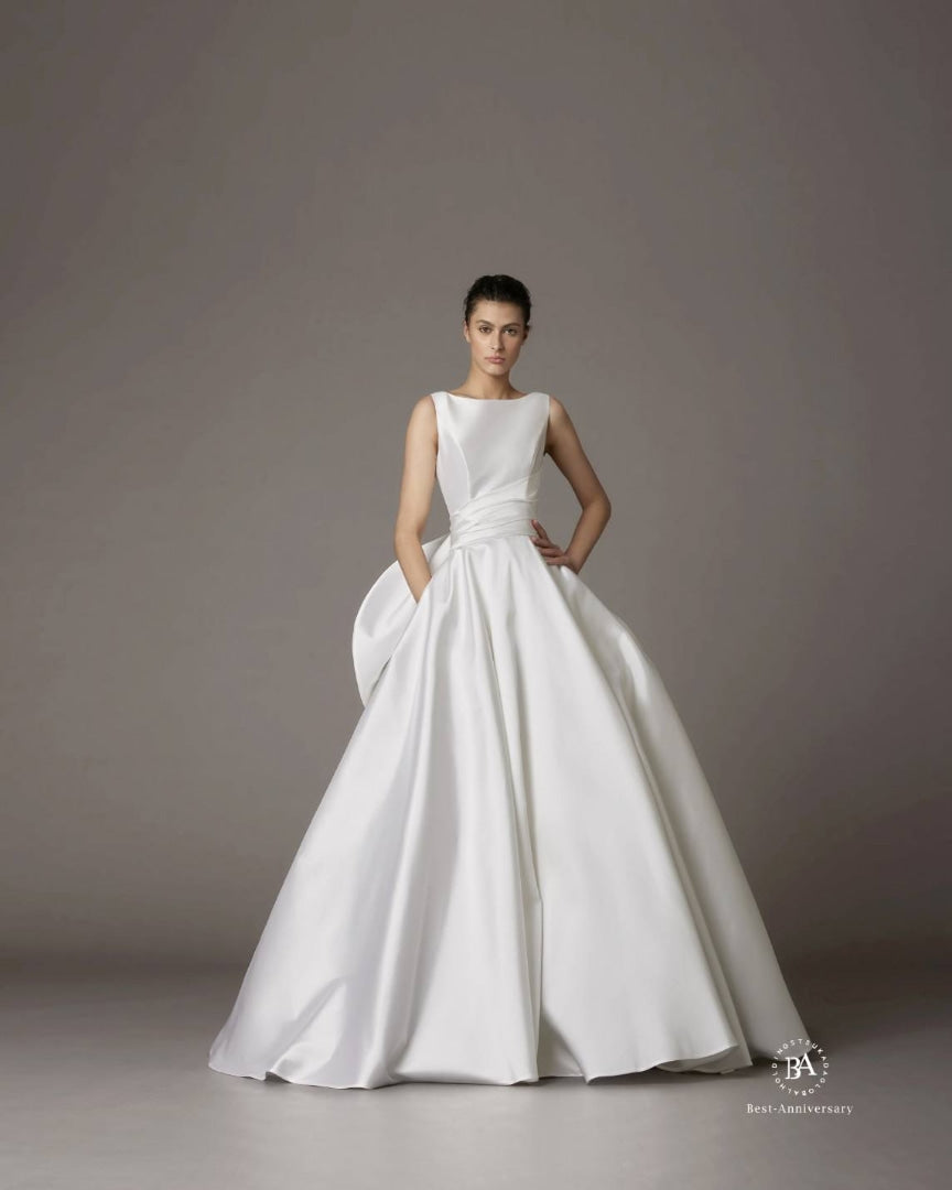 BAMBOLA【ウェディングドレス レンタル】ANTONIO RIVA アントニオリーヴァ インポート 【ウェディングドレス レンタル】