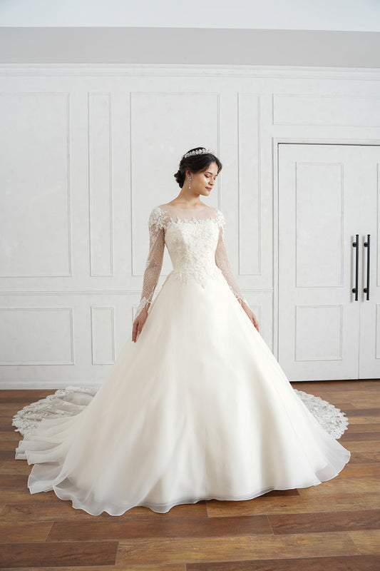 CB-125【ウェディングドレス レンタル】