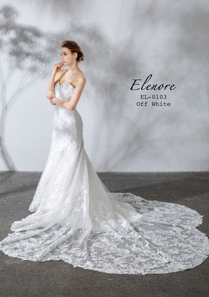 Elenore EL-0103 【ウェディングドレス レンタル】