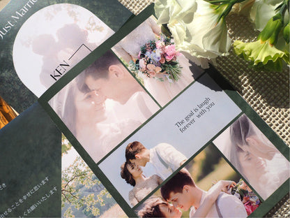 【プロフィールブック】BASIC PLAN - 03【結婚式 ペーパー プロフィールブック】