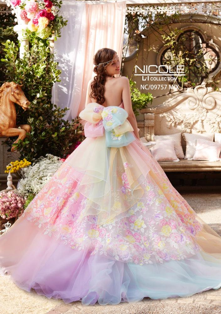 NICOL NC09757 【結婚式 カラードレス レンタル】