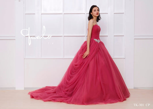 Qualo TK-301 【結婚式 カラードレス レンタル】
