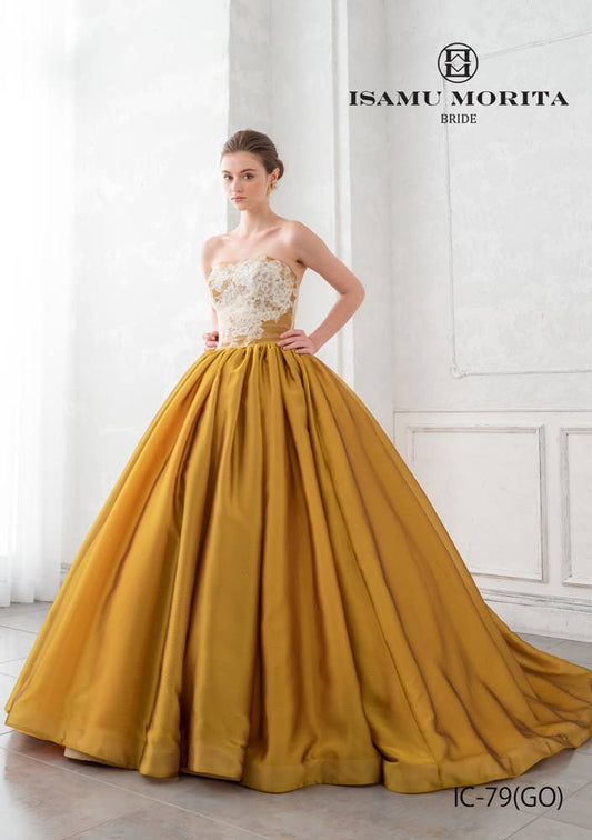 ISAMU MORITA IC-79(GO) 【結婚式 カラードレス レンタル】