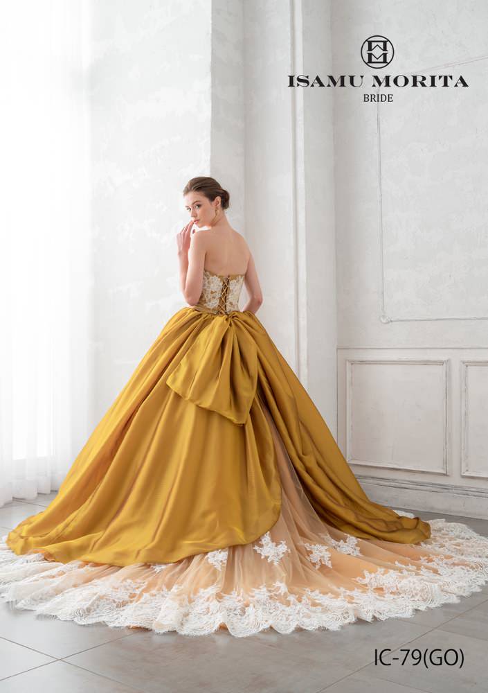 ISAMU MORITA IC-79(GO) 【結婚式 カラードレス レンタル】