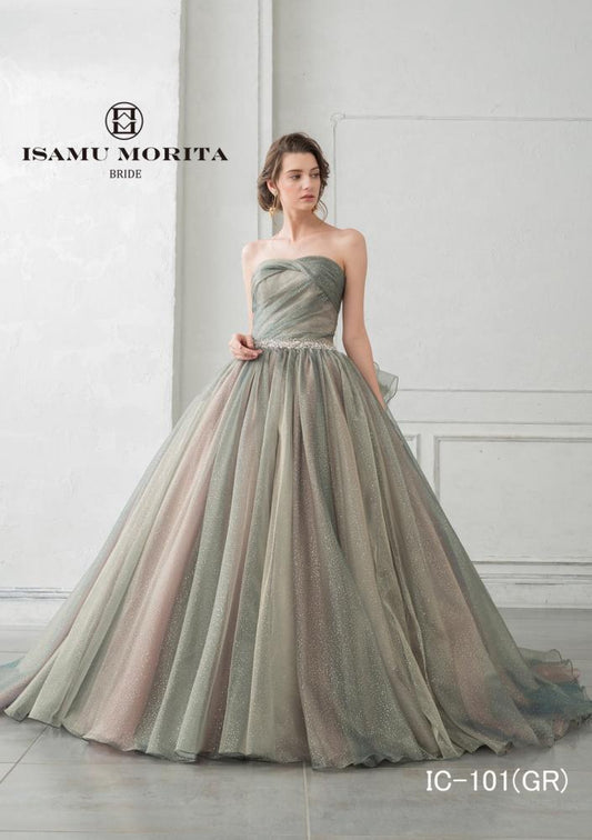 ISAMUMORITA IC101 【結婚式 カラードレス レンタル】