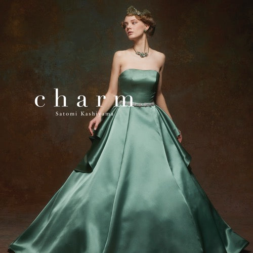 Charm SIC-124GR 【結婚式　カラードレス　レンタル】