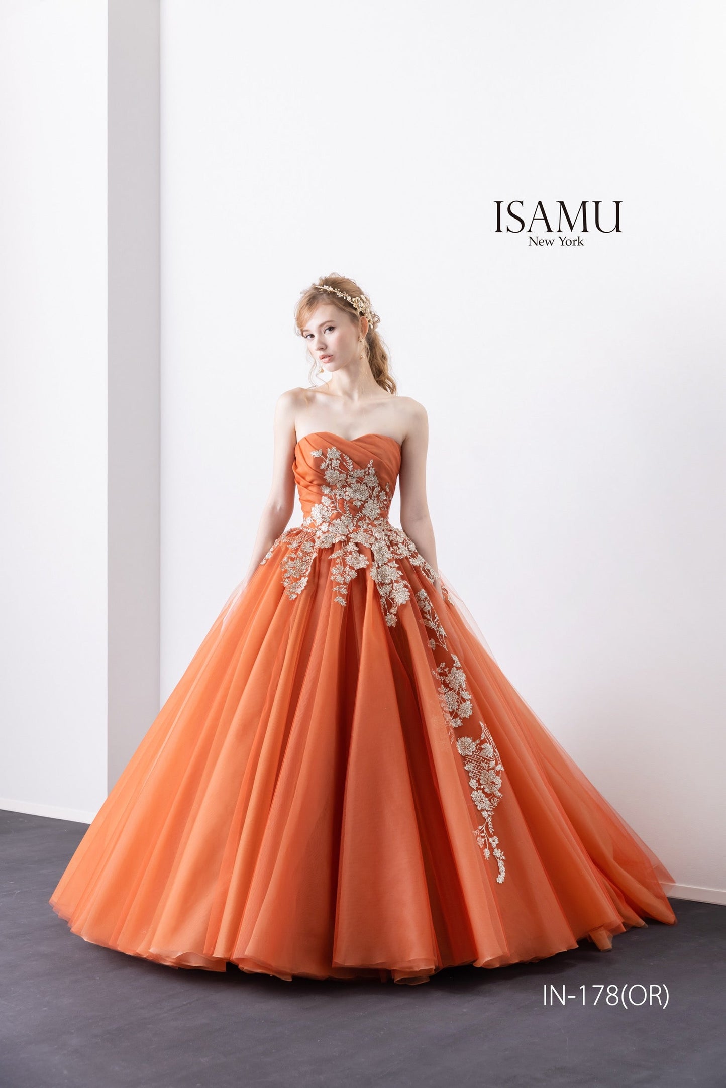 IN-178 【結婚式 カラードレス レンタル】