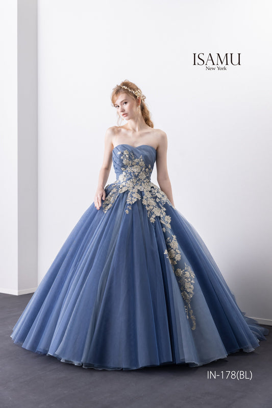 IN-178 【結婚式 カラードレス レンタル】