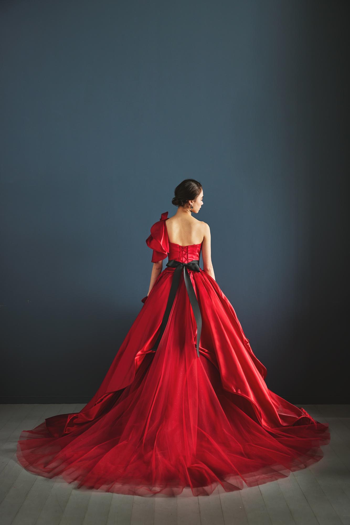 Rosso【結婚式 カラードレス】