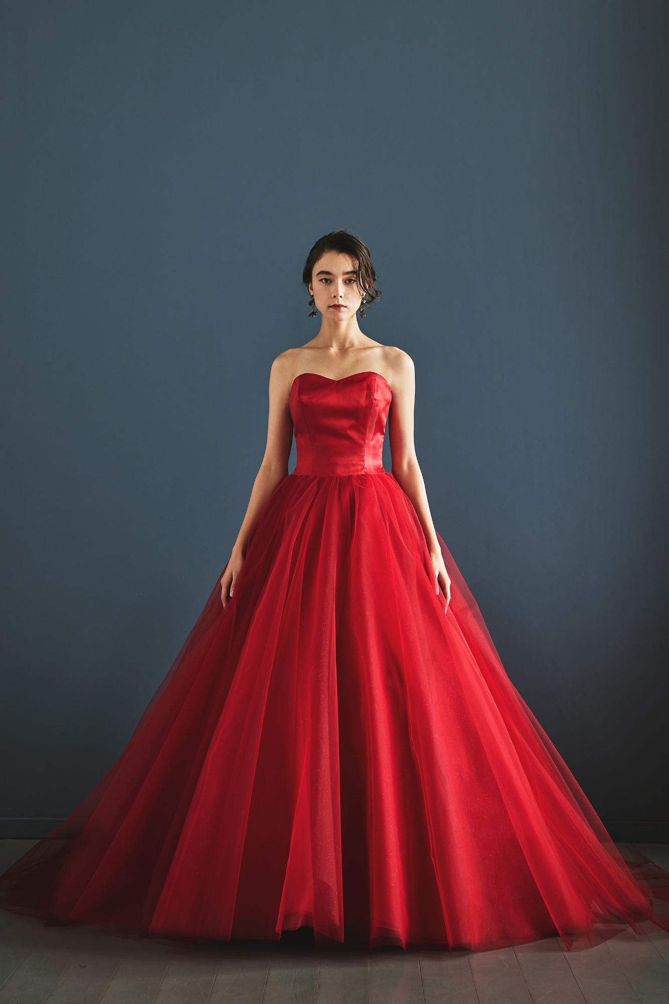 Rosso【結婚式 カラードレス】