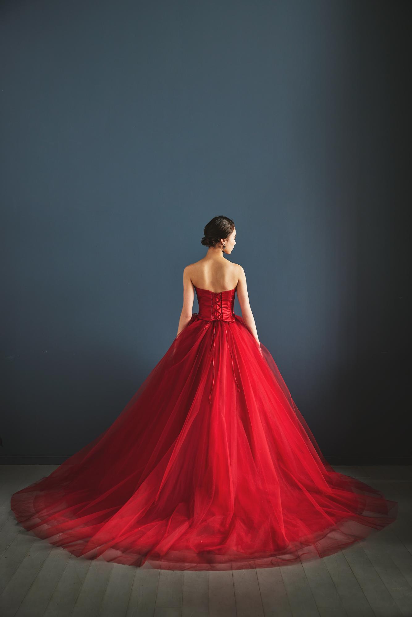 Rosso【結婚式 カラードレス】