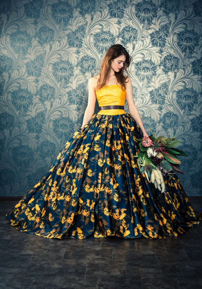 Serina Bridal SR-065 YEDB 【結婚式 カラードレス レンタル】