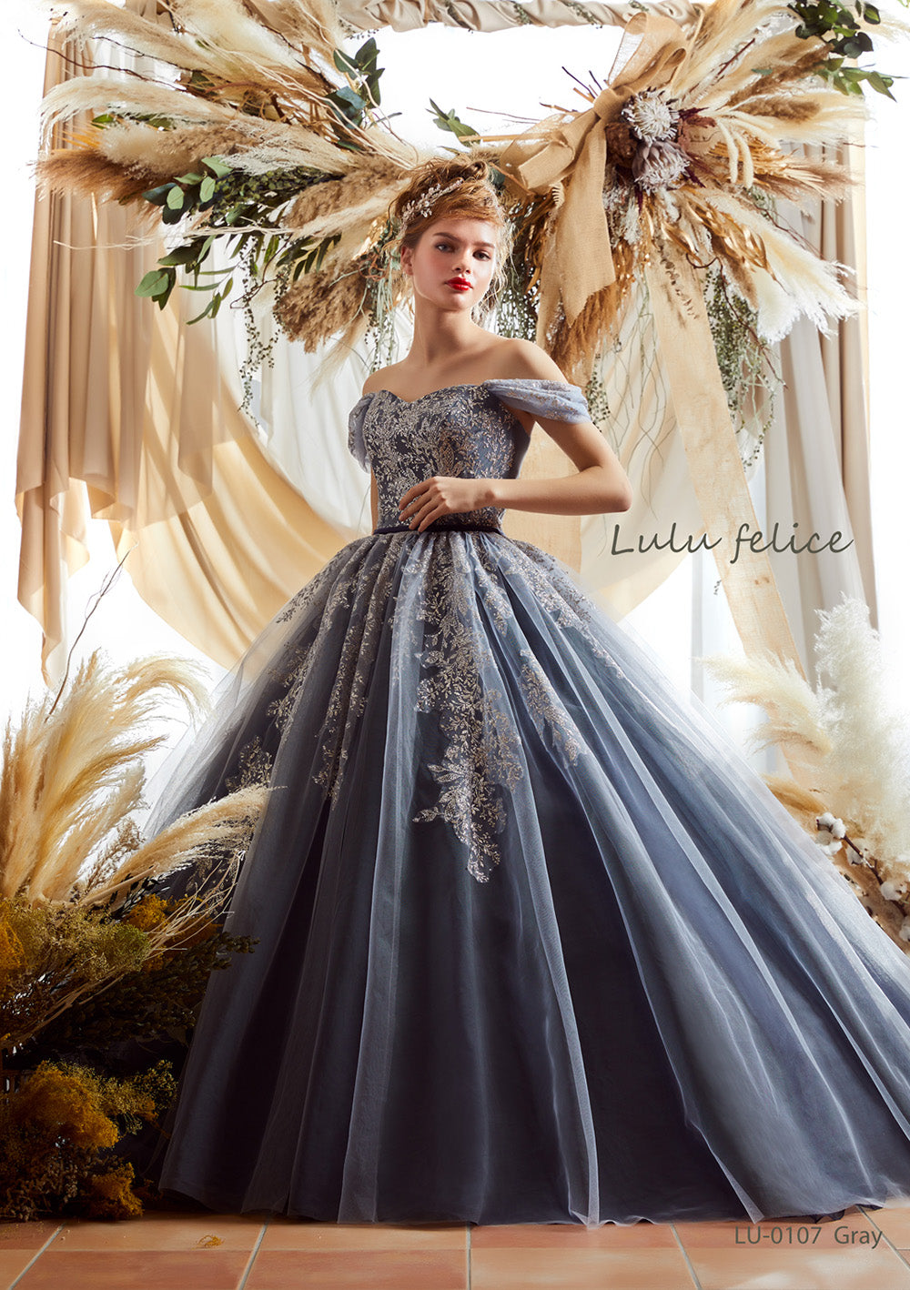 Lulu felice LU-0107-019 【結婚式 カラードレス レンタル】