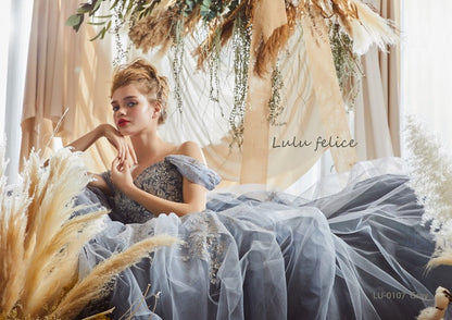 Lulu felice LU-0107-019 【結婚式 カラードレス レンタル】