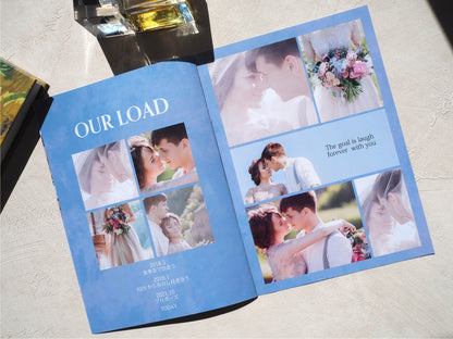 【プロフィールブック】BASIC PLAN - 04【結婚式 ペーパー プロフィールブック】