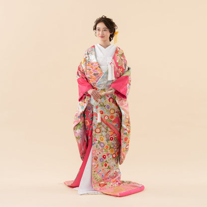 秀麗辻が花 【結婚式 和装 色打掛 レンタル】