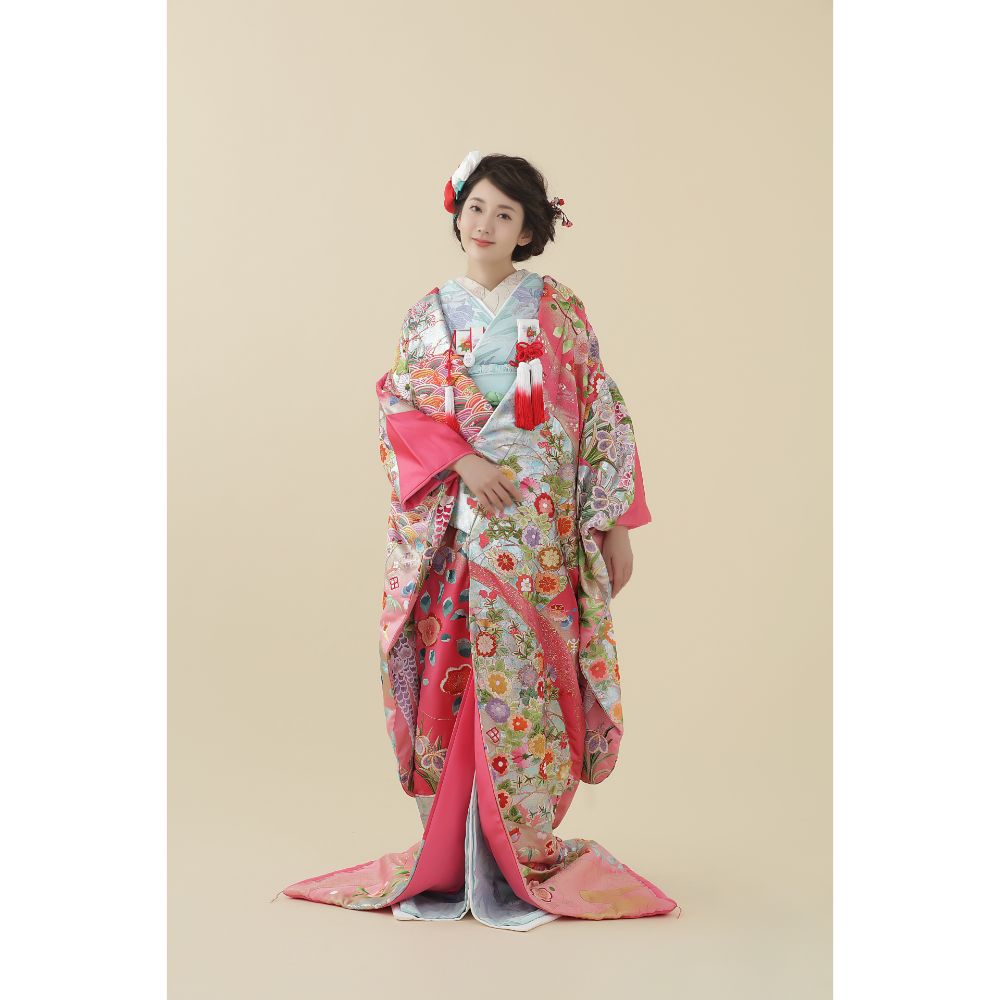 秀麗辻が花 【結婚式 和装 色打掛 レンタル】