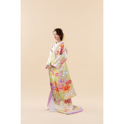 花の渓谷 【結婚式 和装 色打掛 レンタル】