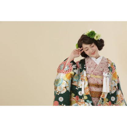 菊花飛翔の舞 【結婚式 和装 色打掛 レンタル】