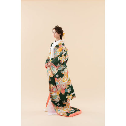 菊花飛翔の舞 【結婚式 和装 色打掛 レンタル】