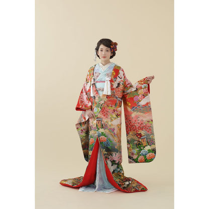 吉祥万華 【結婚式 和装 色打掛 レンタル】