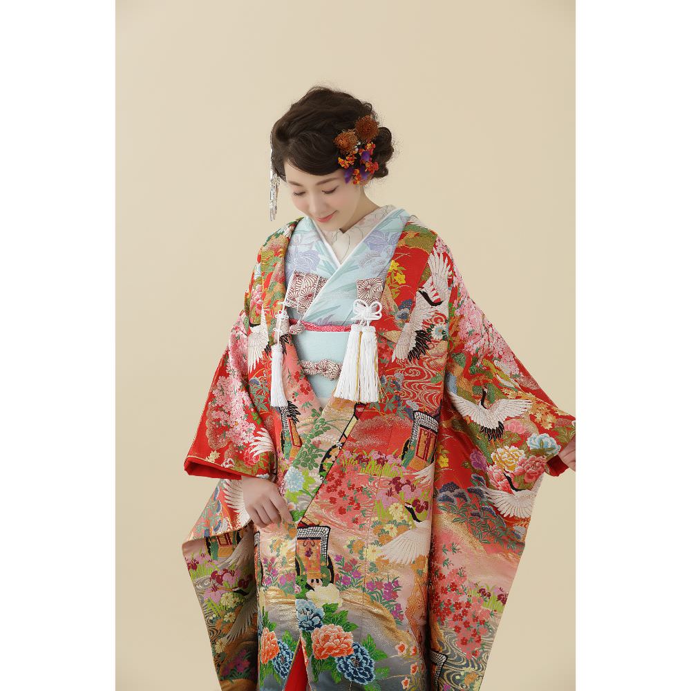 吉祥万華 【結婚式 和装 色打掛 レンタル】