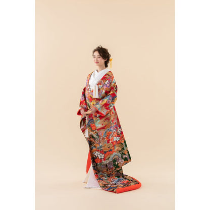 嘉祥華結び 【結婚式 和装 色打掛 レンタル】