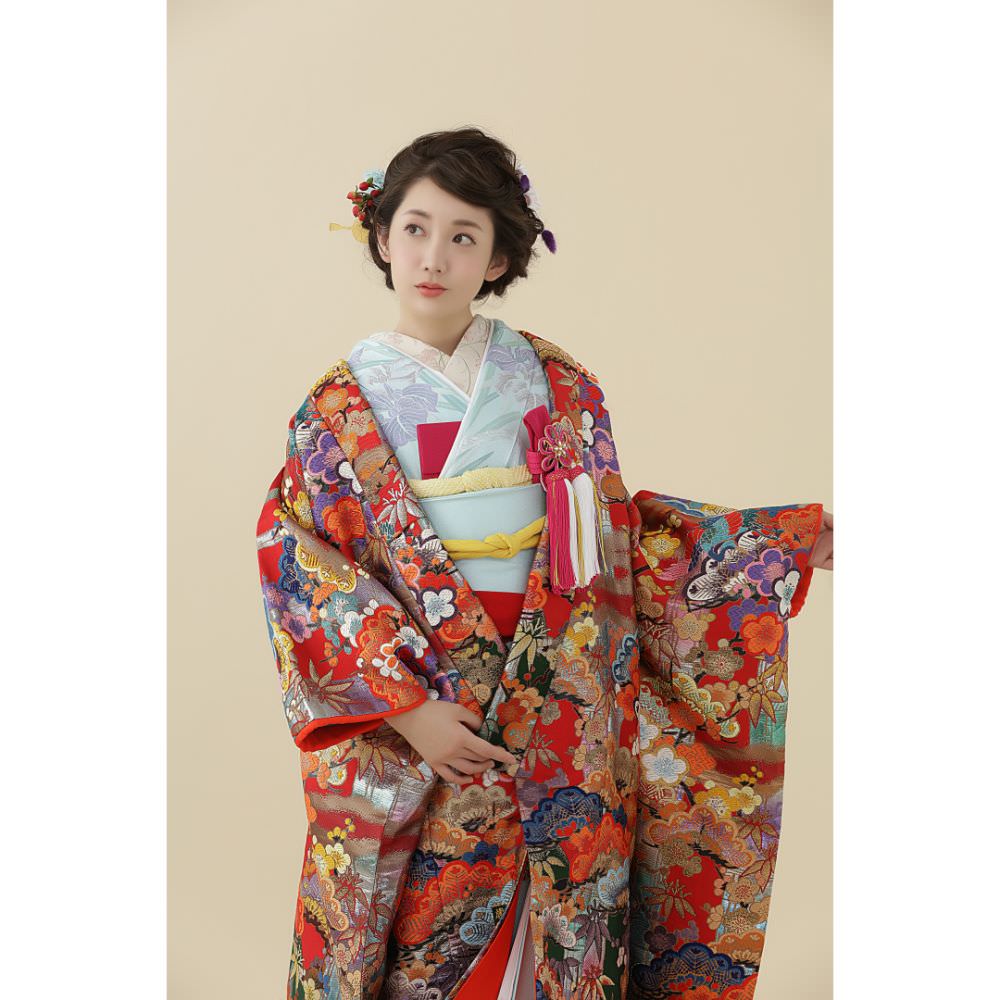 嘉祥華結び 【結婚式 和装 色打掛 レンタル】