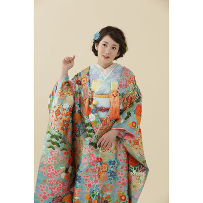 正倉院華景色 【結婚式 和装 色打掛 レンタル】