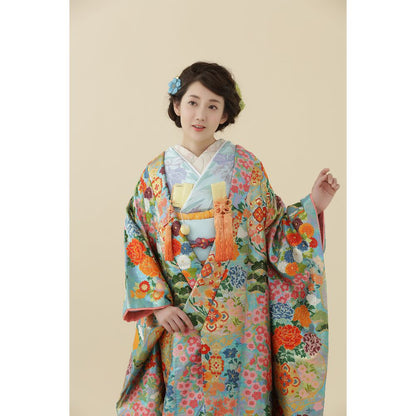 正倉院華景色 【結婚式 和装 色打掛 レンタル】