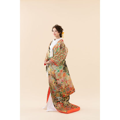 典雅正倉院の宴 【結婚式 和装 色打掛 レンタル】