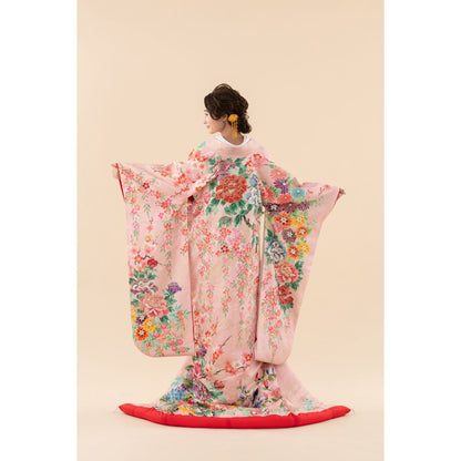 春秋百花の契り 【結婚式 和装 色打掛 レンタル】