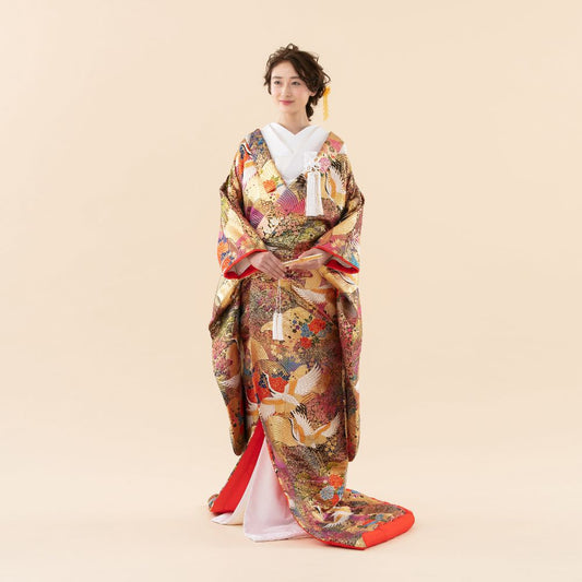 金波飛翔 【結婚式 和装 色打掛 レンタル】