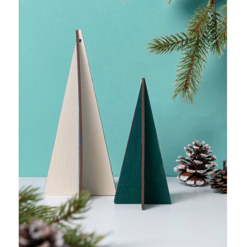 WOOD 3D FIR TREE SET,STRAIGHT 【結婚式 その他ウェルカムグッズ】