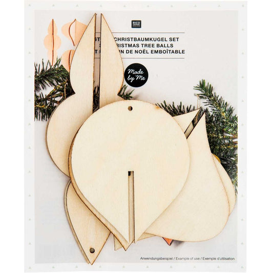 ASSEMBLED XMAS TREE BALLS,3PCS 【結婚式 その他ウェルカムグッズ】