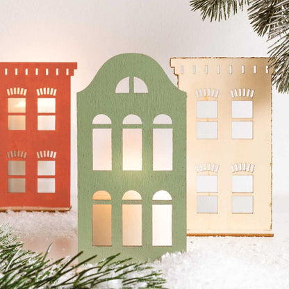 HISTORICAL TOWN HOUSES, 2 PCS 【結婚式 その他ウェルカムグッズ】