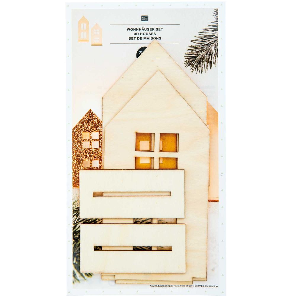 HOUSES, 2PCS　【結婚式　その他ウェルカムグッズ】