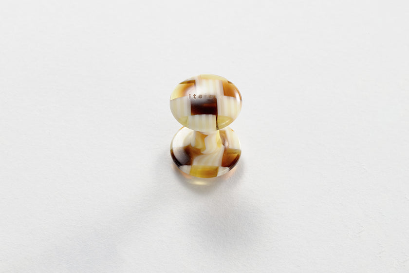 カフス セピアブロック 【結婚式 カフス タイピン 小物】