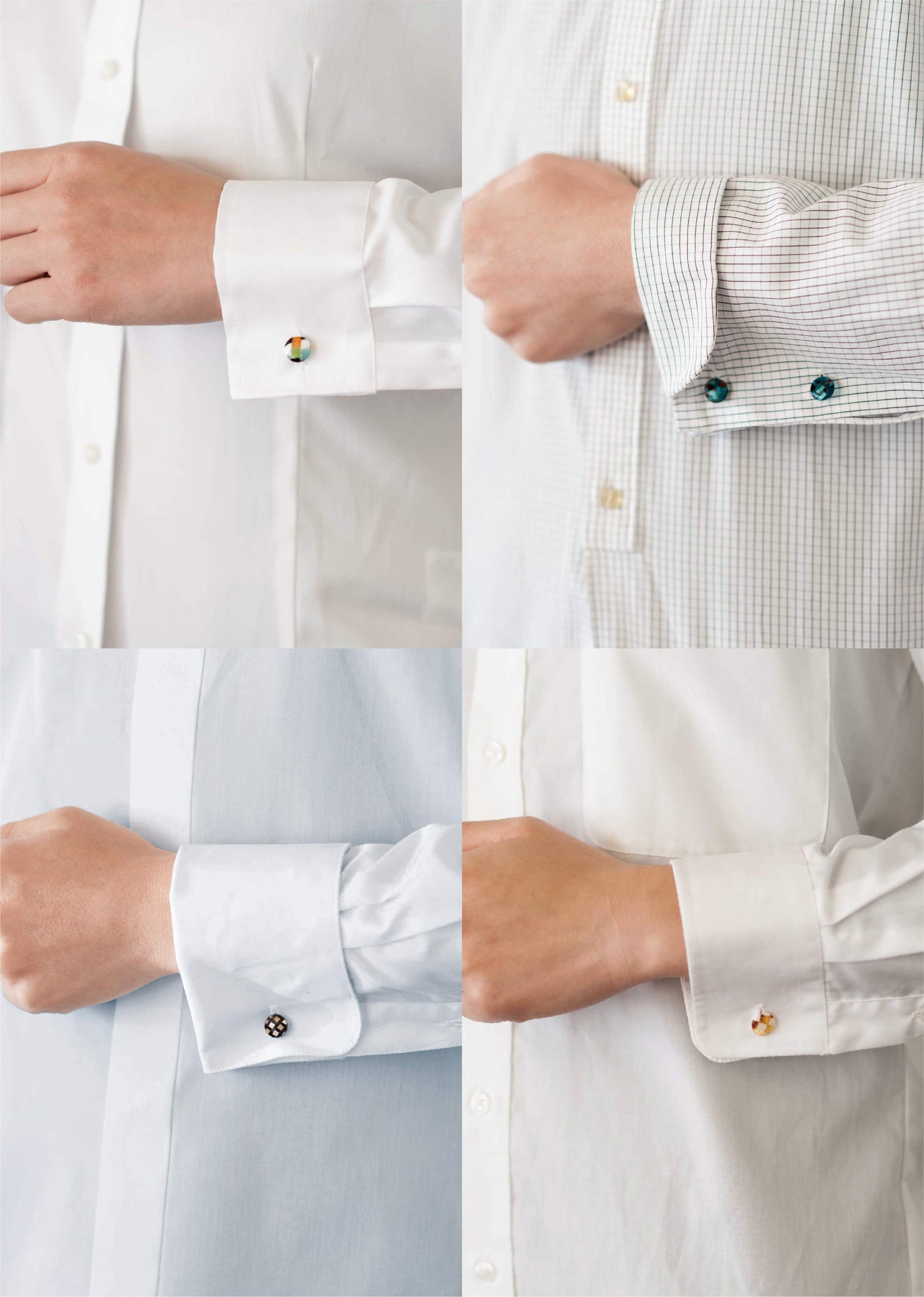 カフス セピアブロック 【結婚式 カフス タイピン 小物】