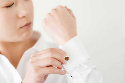 カフス ブラックラデン 【結婚式 カフス タイピン 小物】