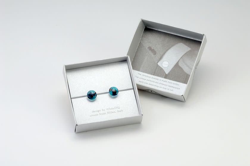 カフス スカイブルー 【結婚式 カフス タイピン 小物】