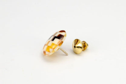 ピンズ セピアブロック 【結婚式 メンズ小物】