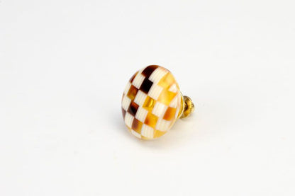 ピンズ セピアブロック 【結婚式 メンズ小物】