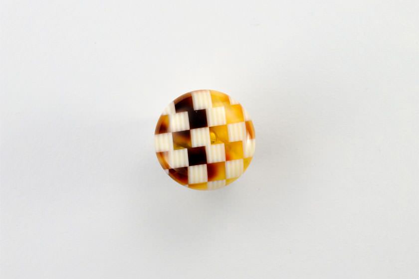 ピンズ セピアブロック 【結婚式 メンズ小物】