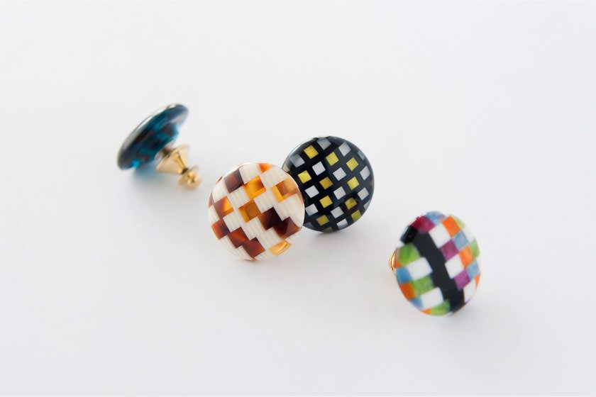 ピンズ セピアブロック 【結婚式 メンズ小物】