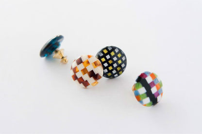 ピンズ セピアブロック 【結婚式 メンズ小物】